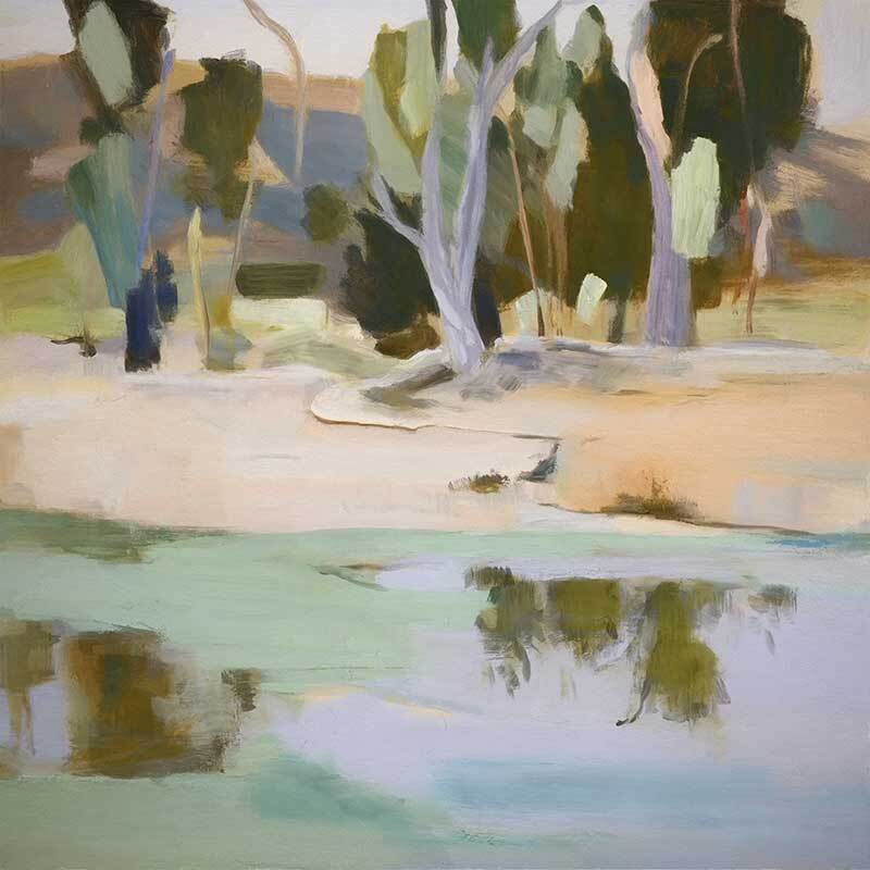 Dreamy Pond Canvas Art Print