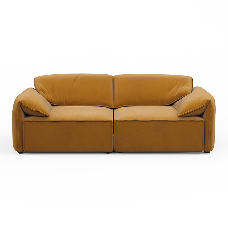 Layla 2 Seater Sofa - Velvet